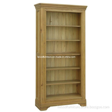 Arques French Oak Large Bookcase